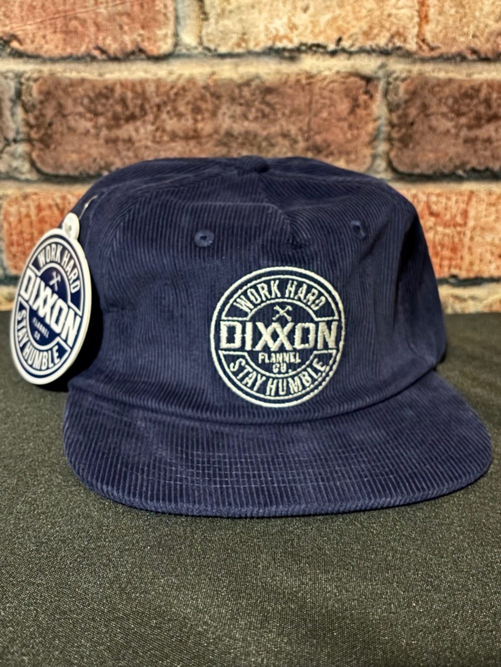 Dixxon Flannel Co. Corduroy Flat Bill Snapback Hat